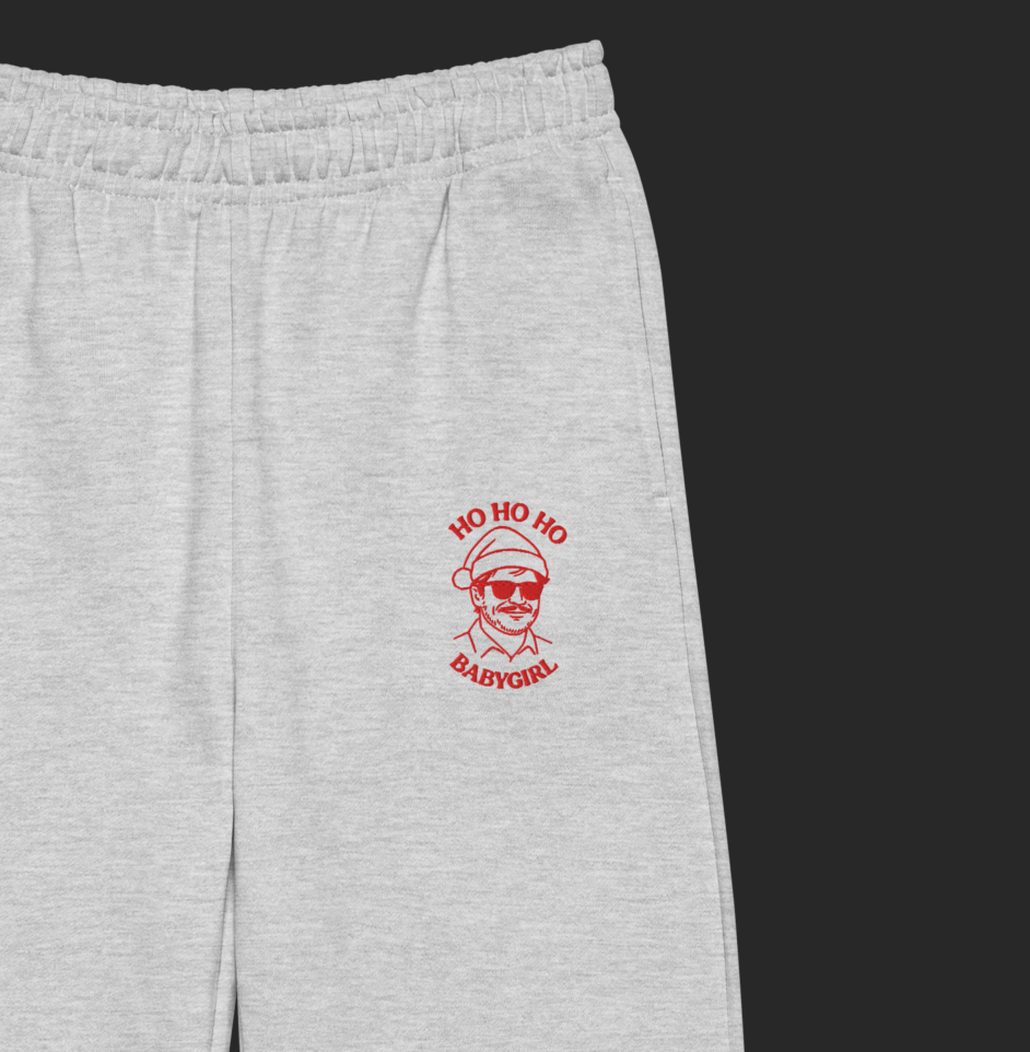 “Ho Ho Ho Babygirl” Heavyweight Holiday Sweats