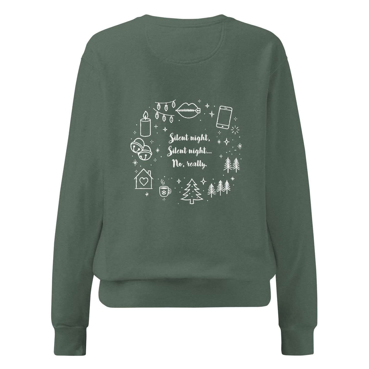 Silent Night Introvert Remix Sweatshirt