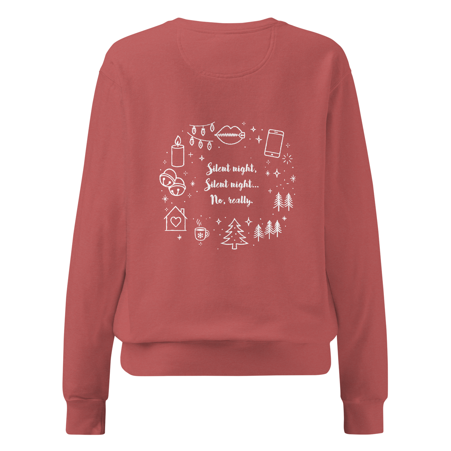 Silent Night Introvert Remix Sweatshirt